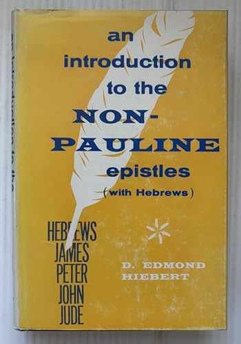 An introduction to the Pauline – Hardcover, by Hiebert D. Edmond – Acceptable n