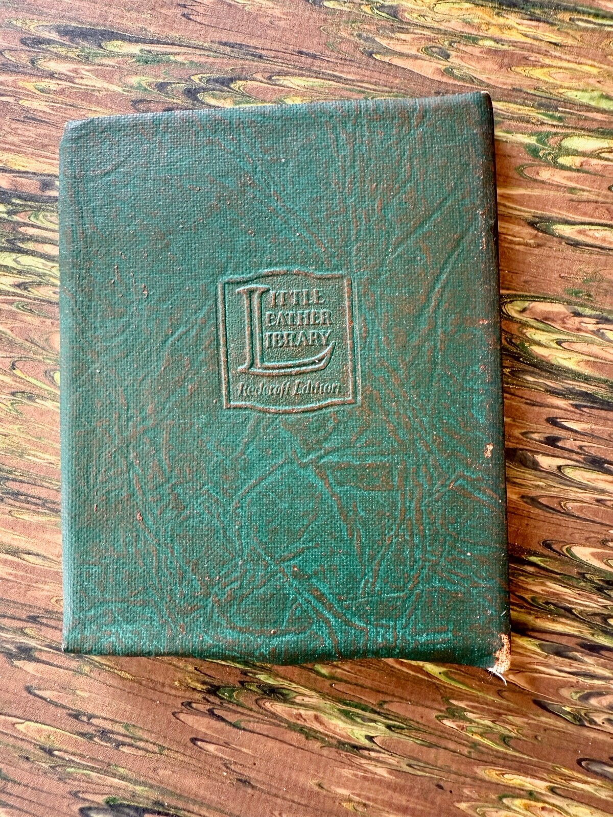 1921 Small Book Short Stories Maupassant New York Little Leather Library
