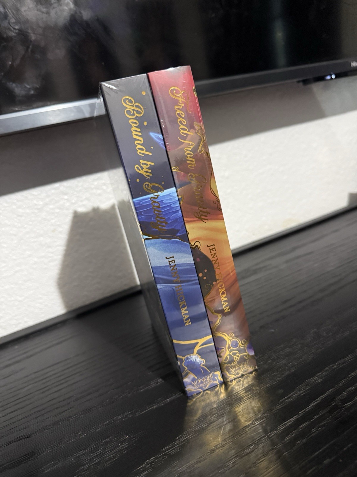 Jenny Hickman Bound by Gravity & Freed from Gravity Hardcover Fantasy YA Set