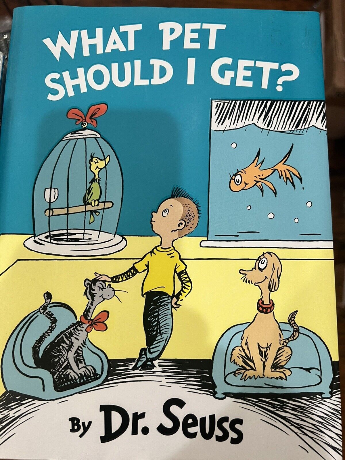 Beginner Books(R) Ser.: What Pet Should I Get? by Seuss 2019 Hardcover 10.9×7.9″
