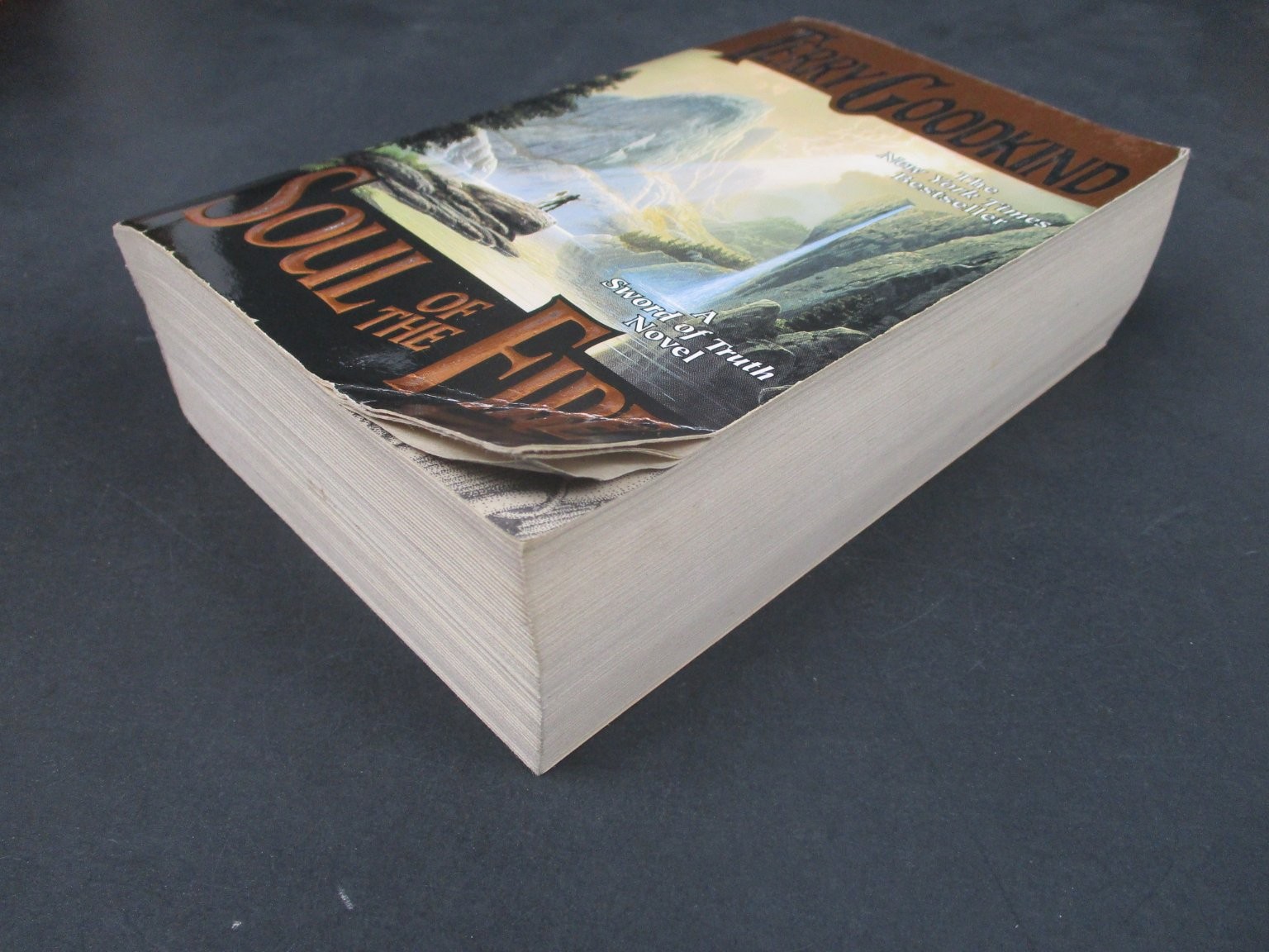 Soul of the Fire by Terry Goodkind 2000 First Mass Market Edition Fantasy PB