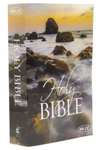 The NKJV, Holy Bible, Larger Print, Paperback – Paperback – GOOD