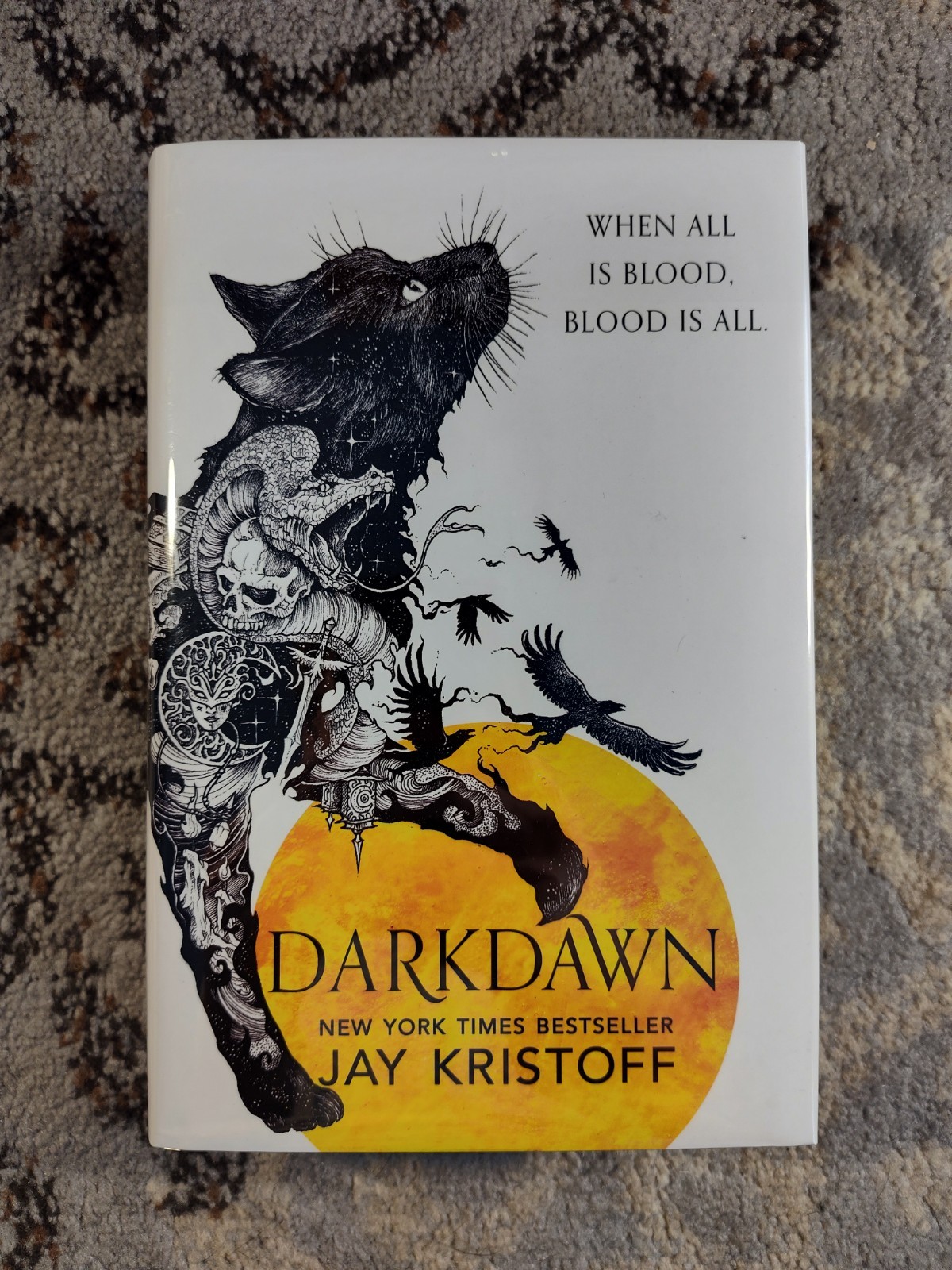 SIGNED Darkdawn – Jay Kristoff – UK Hardcover 1st/1st – Harper Voyager