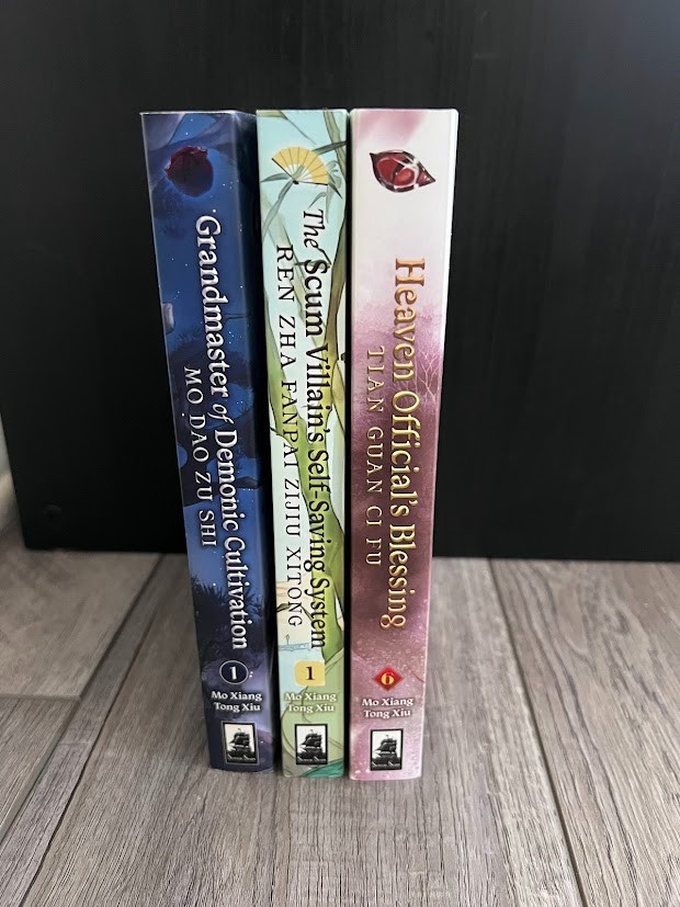 Mo Xiang Tong Xiu Paperback Book Lot – Heaven’s Official Blessing, Self Saving,+