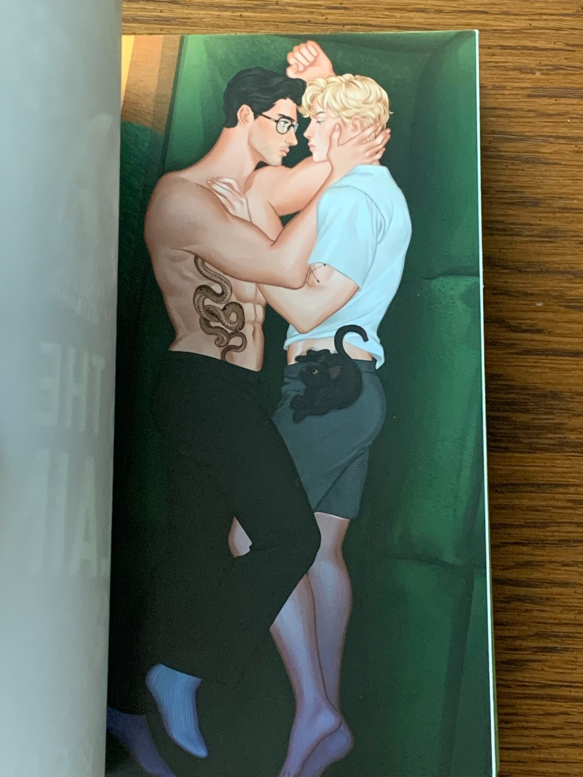 Kiss The Villain by Rina Kent Deluxe Paperback W/ Sprayed Edges Dark Romance M/M