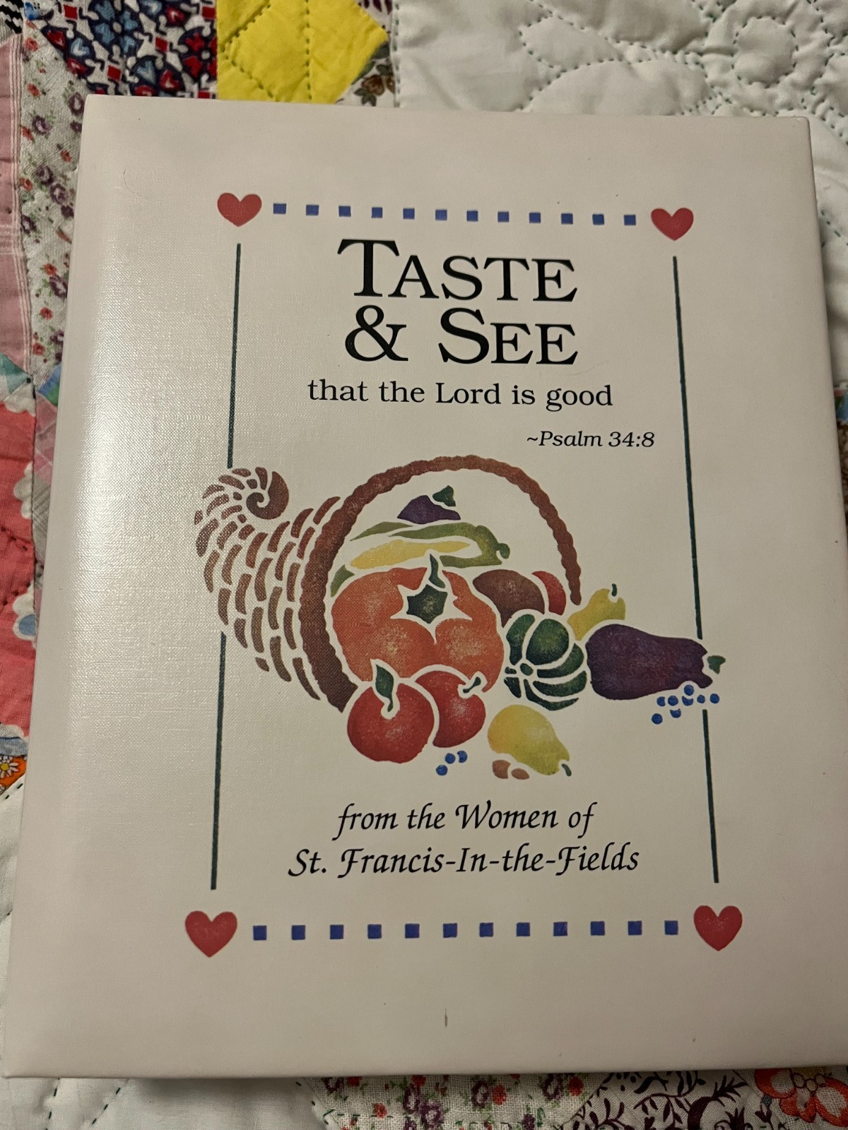 COOKBOOK Somerset, PA St. Francis in the fields Church 2005 ~315 Pages