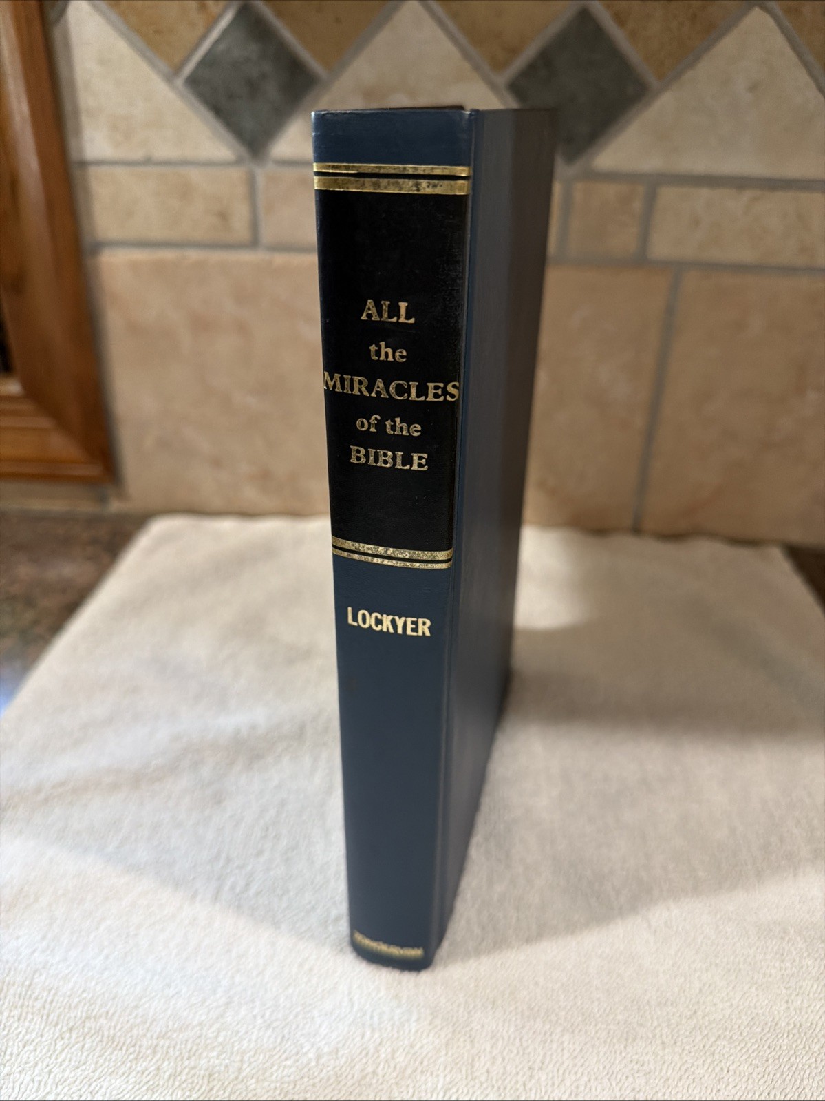 All the Miracles of the Bible Lockyer Zondervan HC 1961 Vintage Book