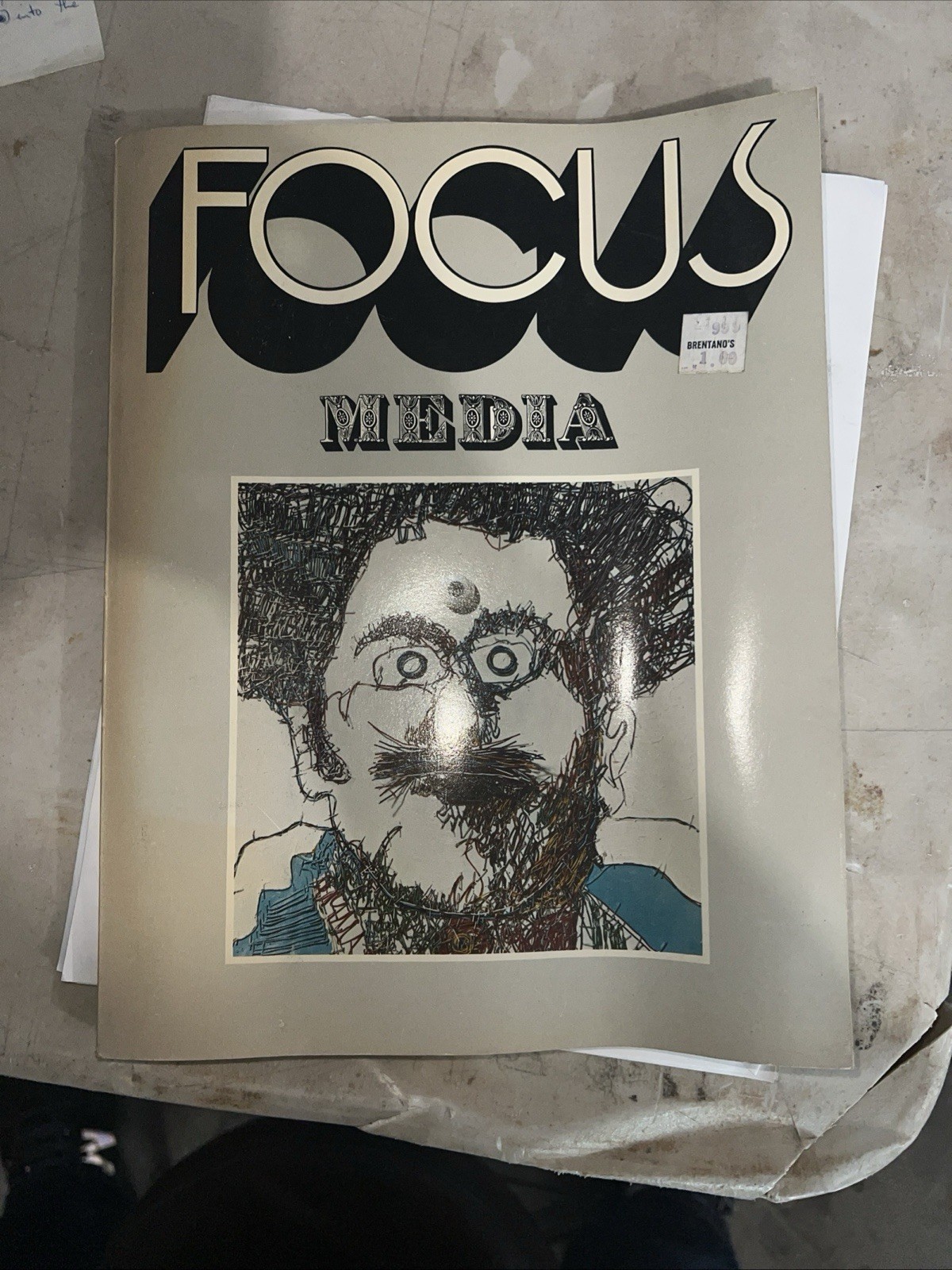 Rare 1972 FOCUS MEDIA Softcover BOOK With Vinyl RECORD ~ Chandler Publishing Co