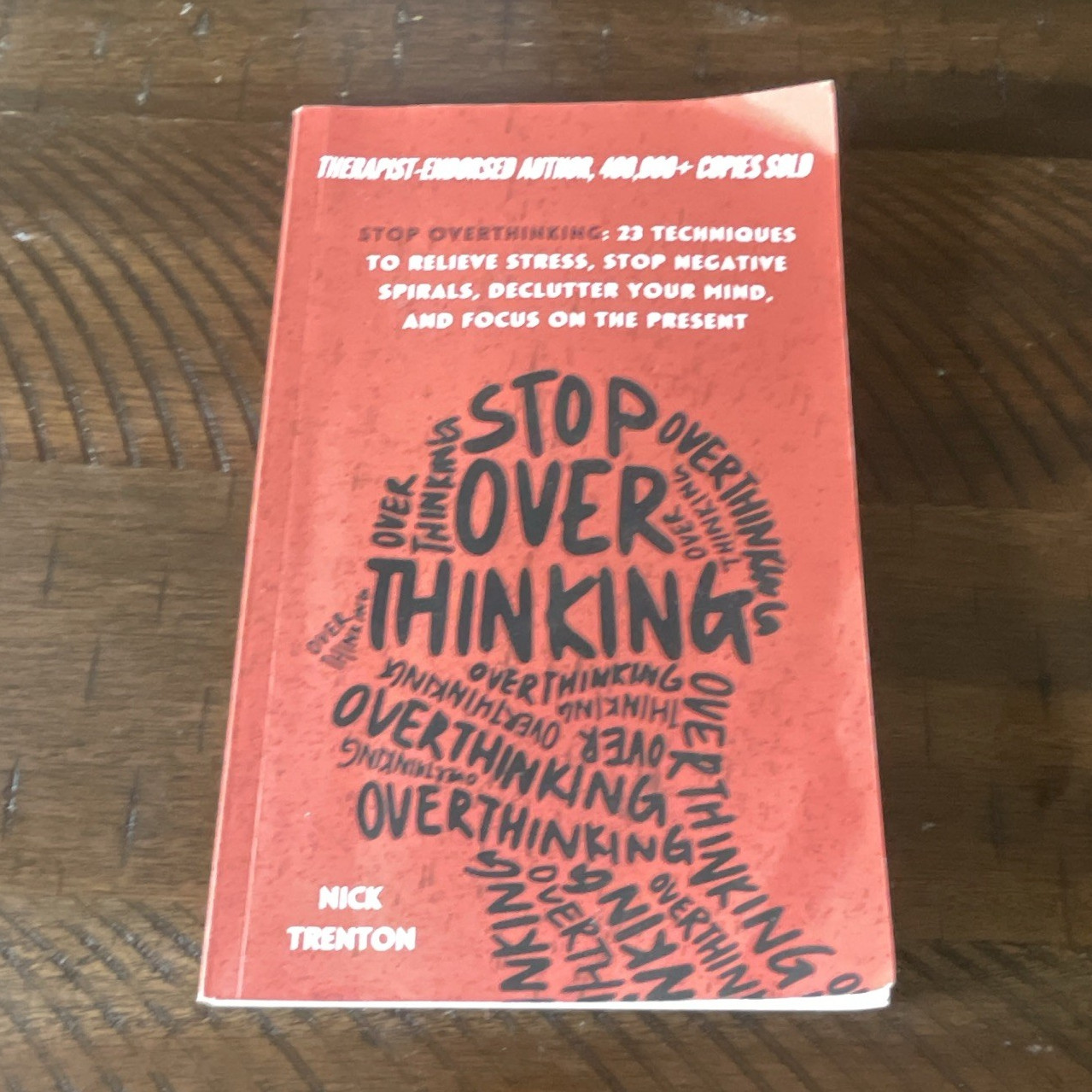 Stop Overthinking Paperback by Nick Trenton Self-Help Stress & Overthinking