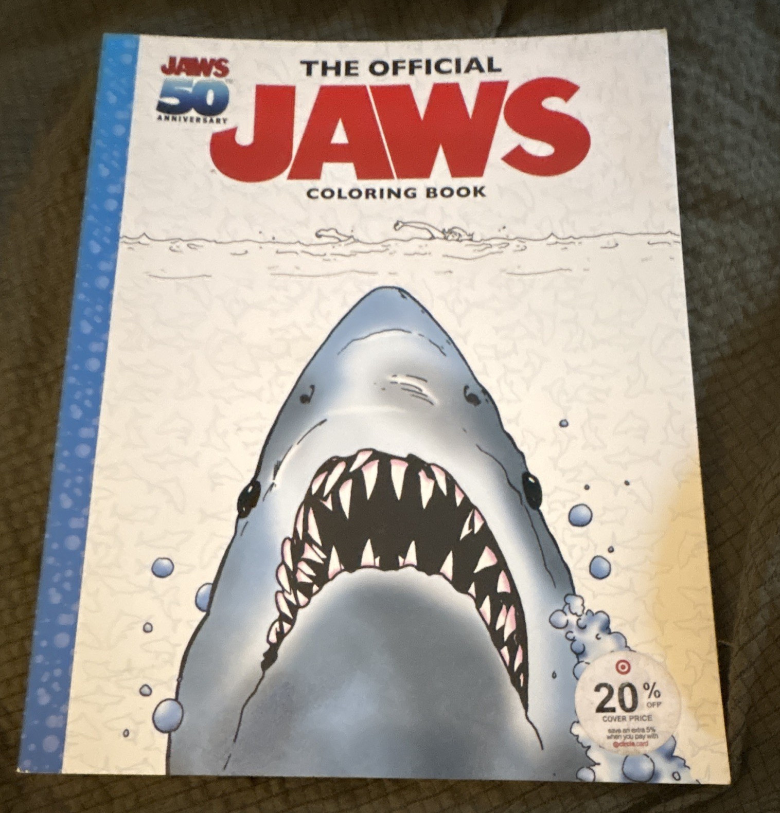 Zackery Cuevas The Official JAWS Coloring Book 2025 Trade Paperback Media Tie-In