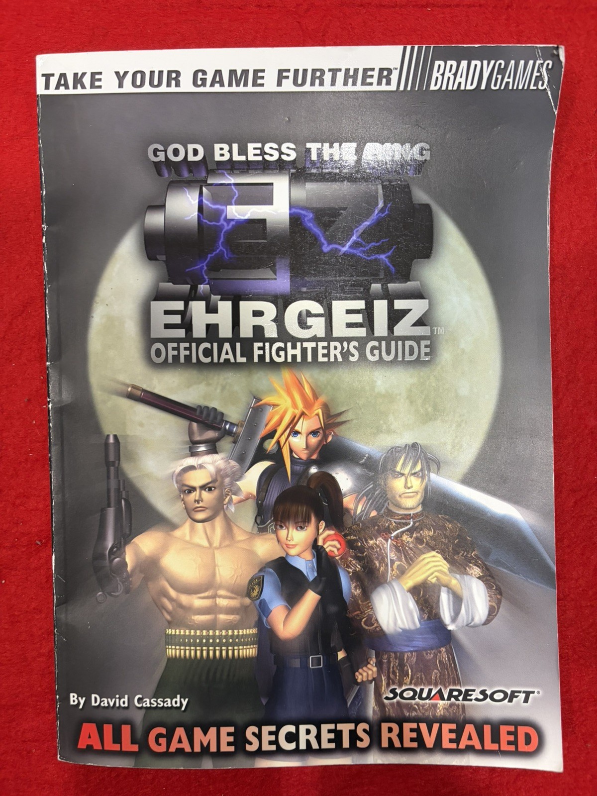 Ehrgeiz Official Fighter’s Guide : God Bless the Ring by David Cassady (1999,…
