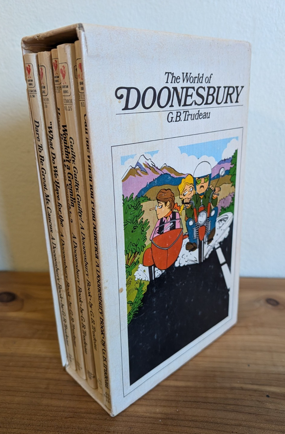 The World Of Doonesbury by G B Trudeau – 5 Paperback Box Set – 1970s