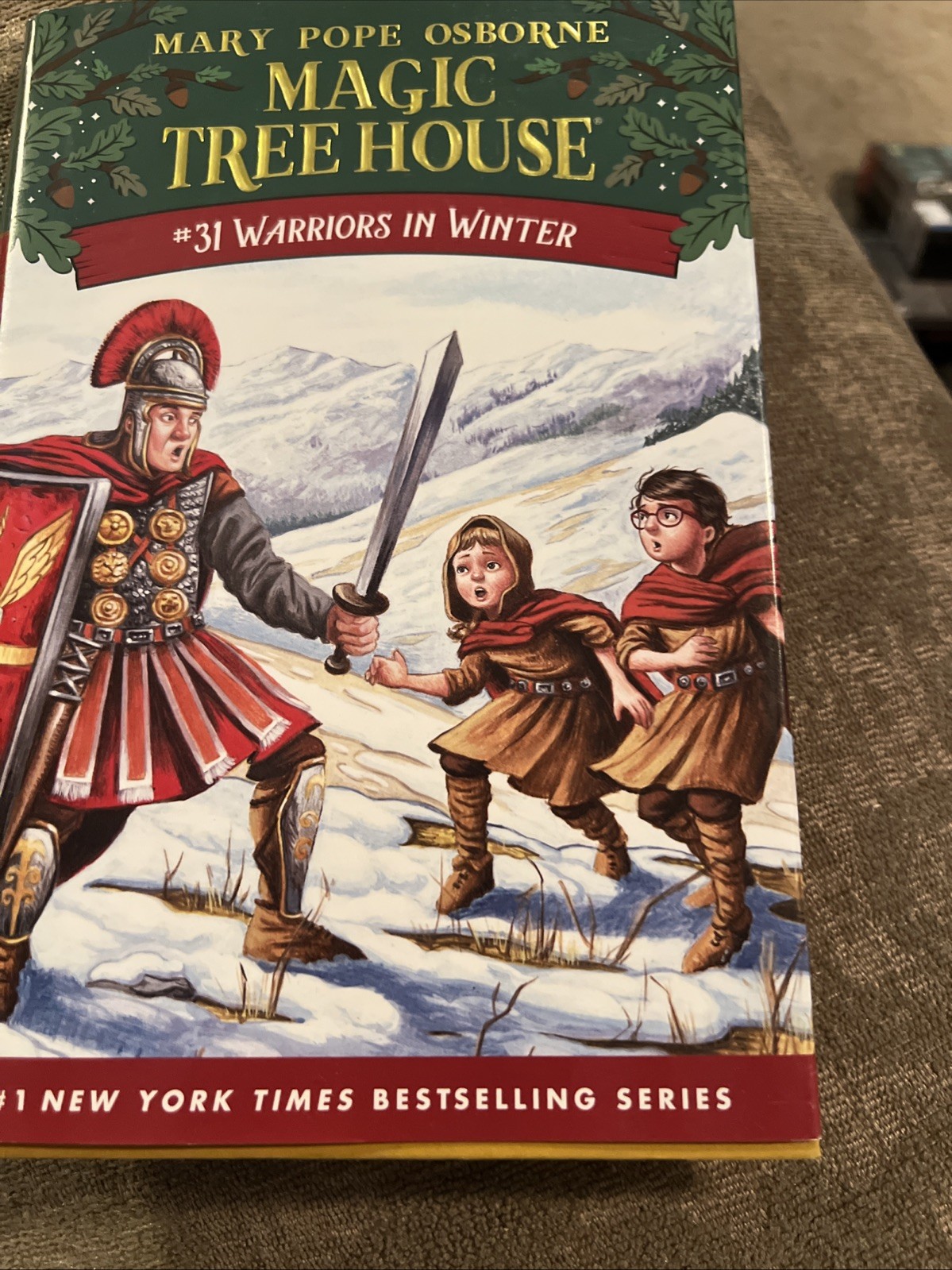 Warriors in Winter by Mary Pope Osborne (2019, Hardcover)
