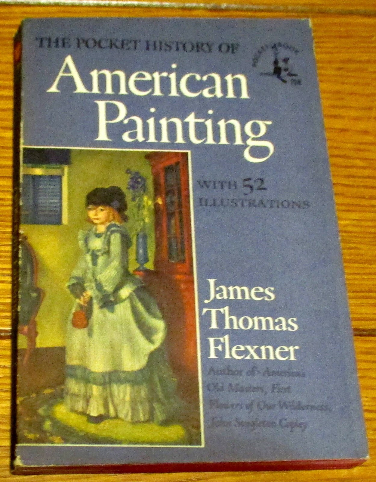 1950 The Pocket History of American Painting W/52 illustrations 118 Pages