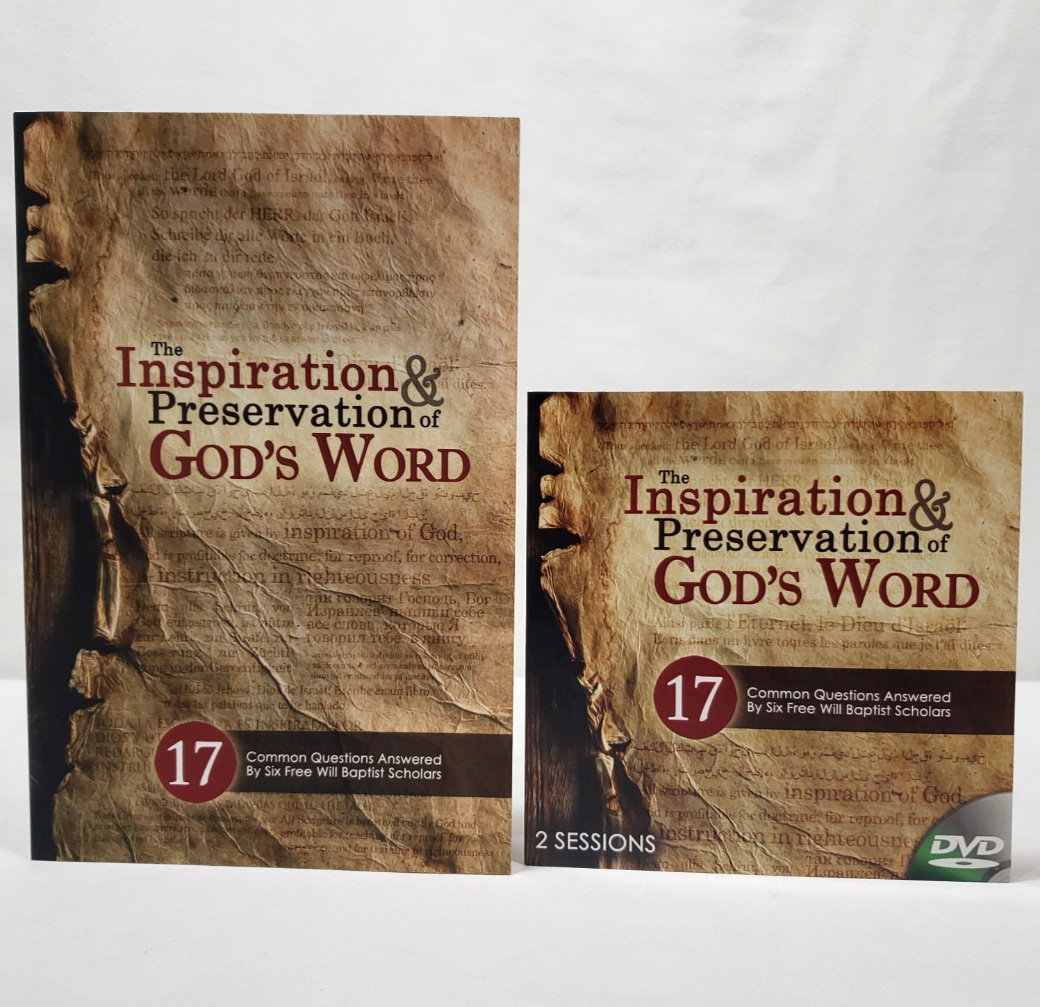 Inspiration & Preservation Of Gods Word Free Will Baptist Book DVD Set Theology
