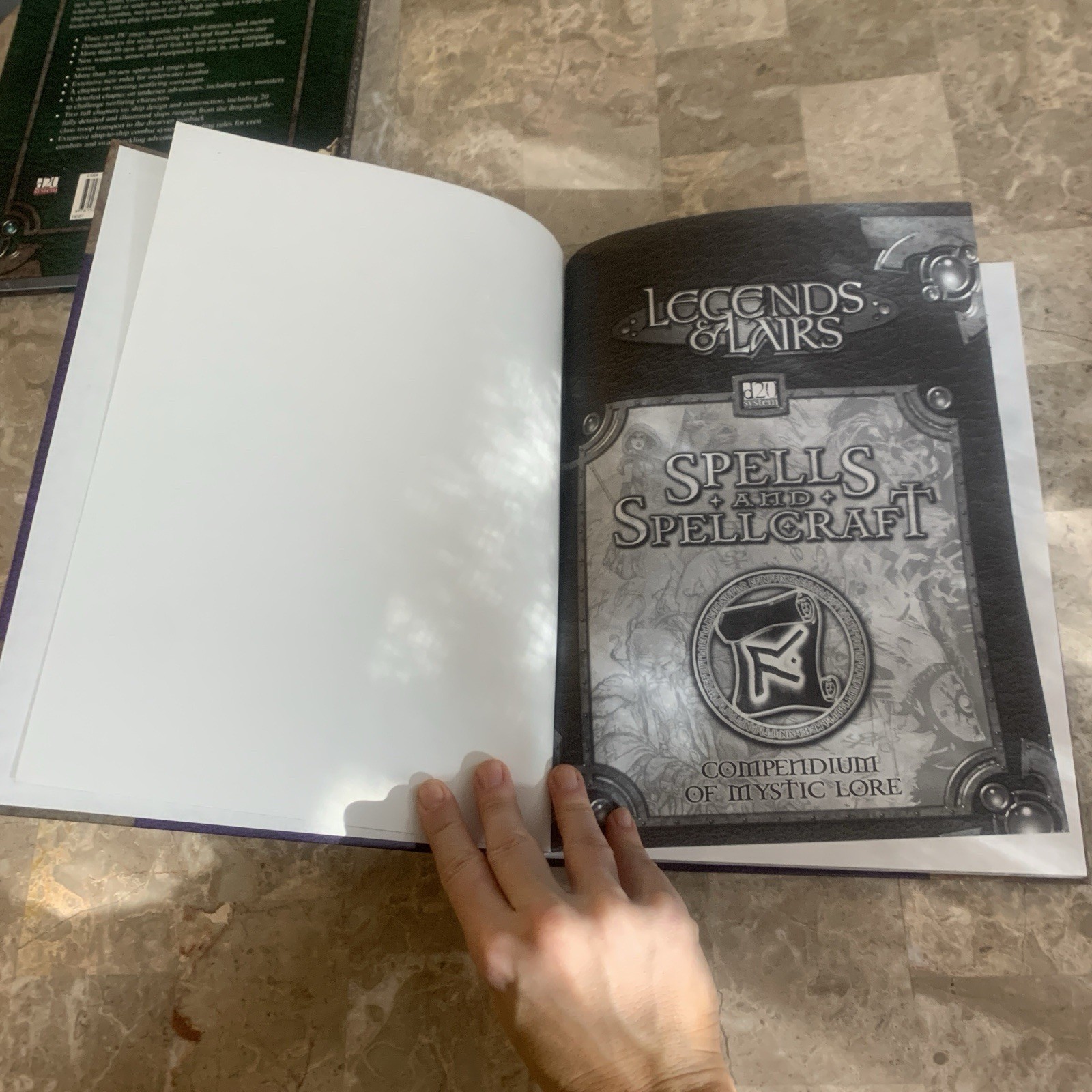Legends & Lairs Sourcebook Lot Traps Treachery Spellcraft Seafarer D&D RPG Books