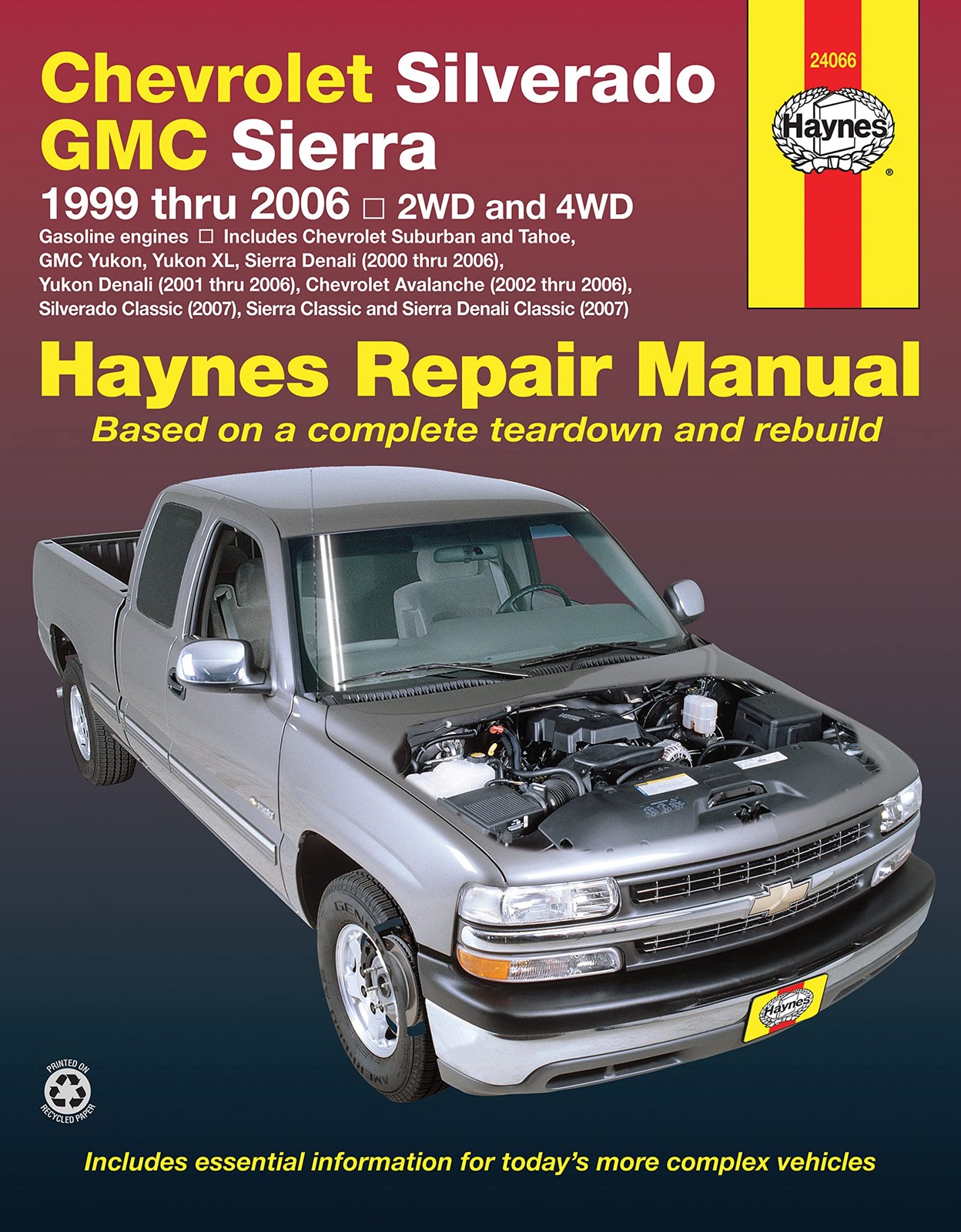 Chevrolet Silverado & GMC Sierra Pick-Ups 1999-2006 Haynes Repair Manual: 2W…