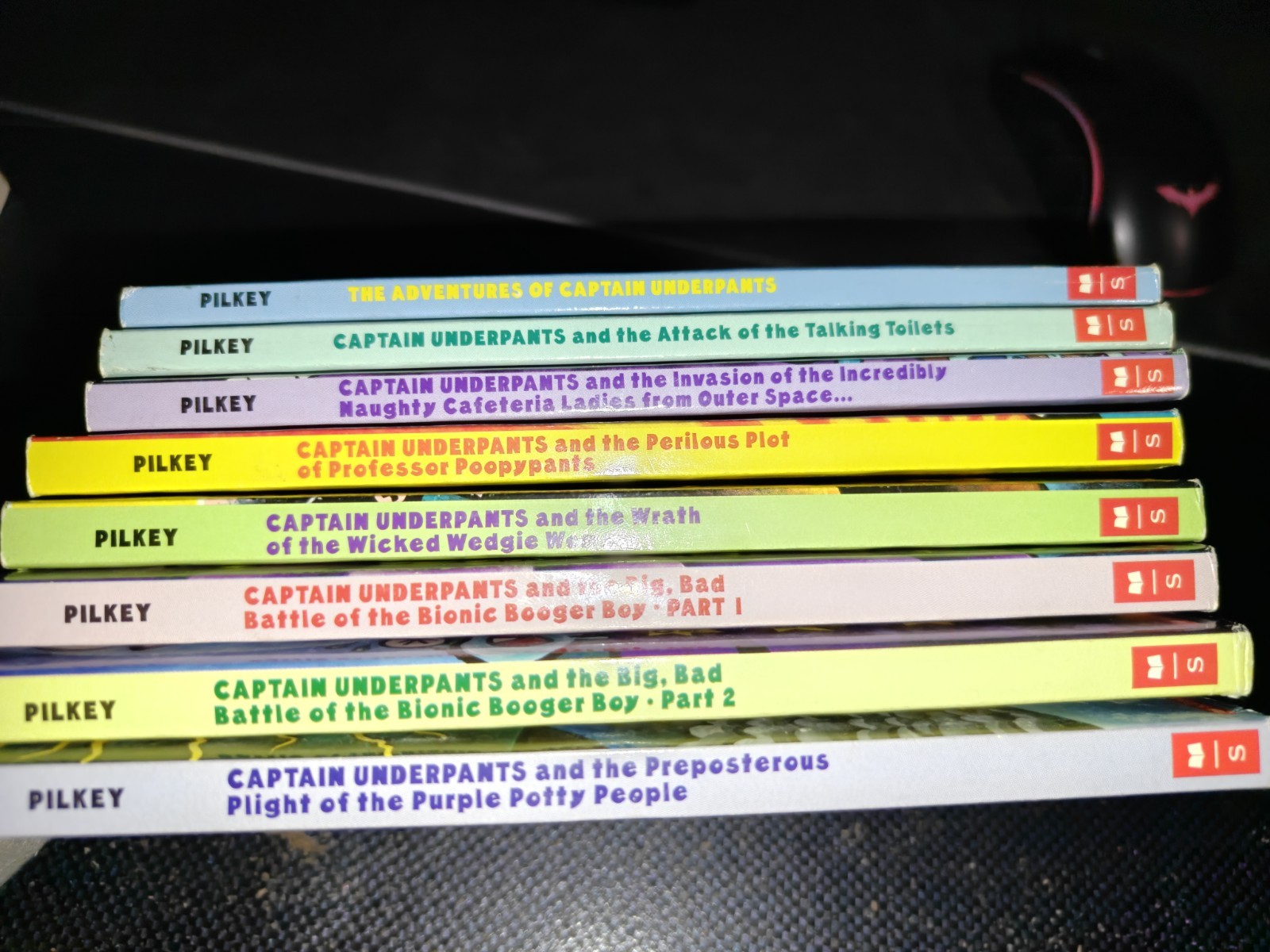 The Amazing Captain Underpants Collection Good Condition With First Printings
