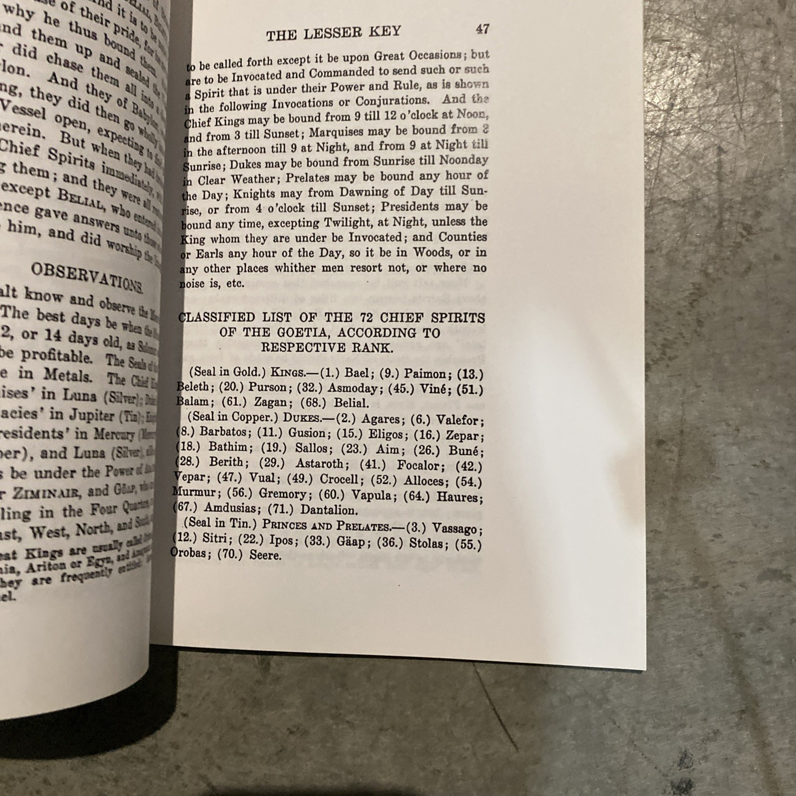 Lesser Key of Solomon Goetia : The Book of Evil Spirits by L. W. de Laurence