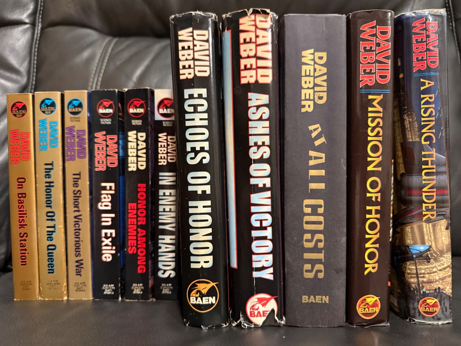 David Weber HONOR HARRINGTON 11 First Editions Lot Baen Sci-Fi Collector Set