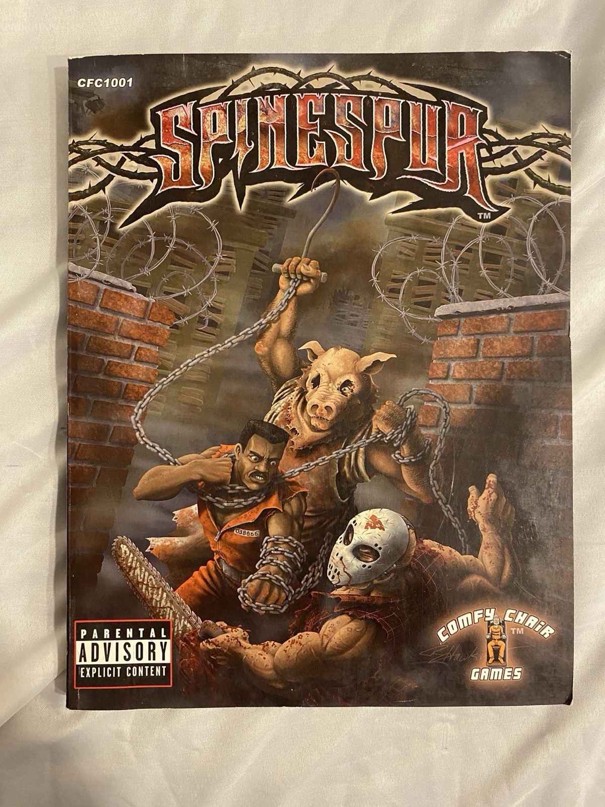 SPINESPUR Threshold Book One Game Manual Guide 2007 Comfy Chair Games