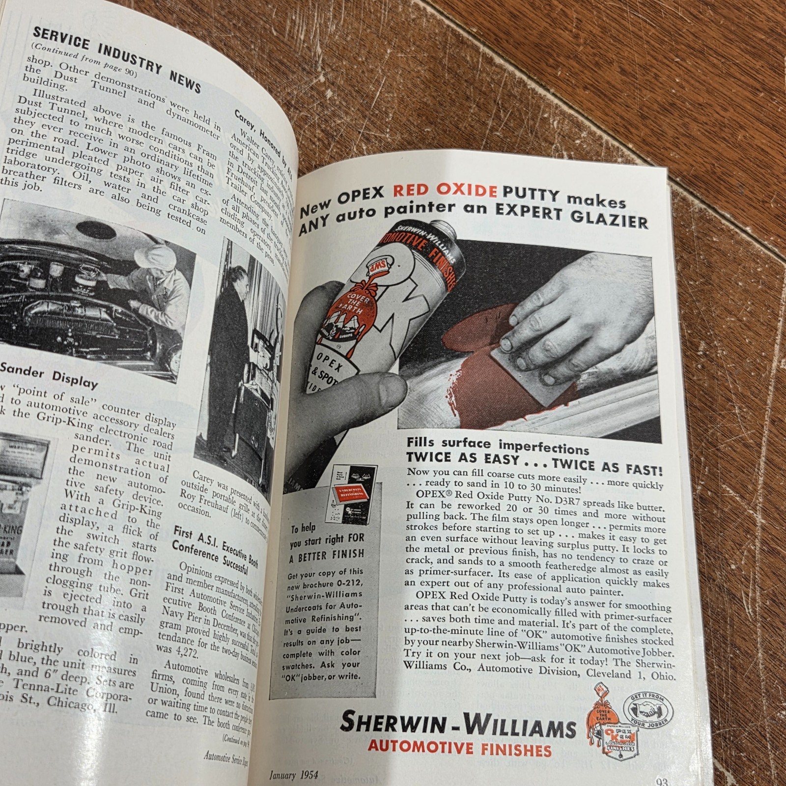 Automotive Service Digest Paperback Mixed Authors 1954