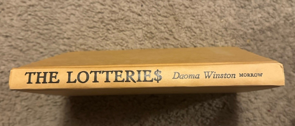 The Lotteries Book by Daoma Winston