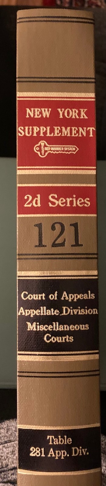 HUGE lot of New York Supplement 2d Law books. 840+ books-1953 HC $1.25 each book