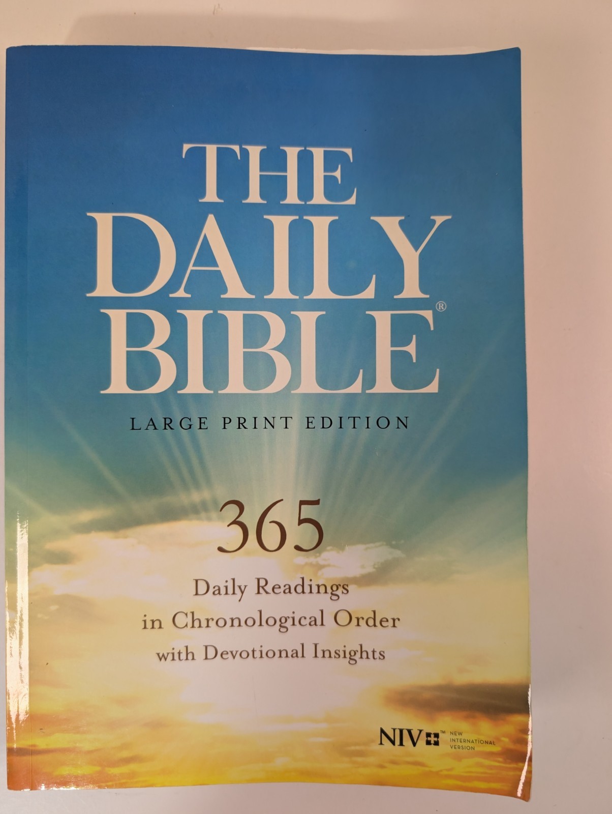 The Daily Bible 365 Daily Readings NIV Large Print Edition Gui…