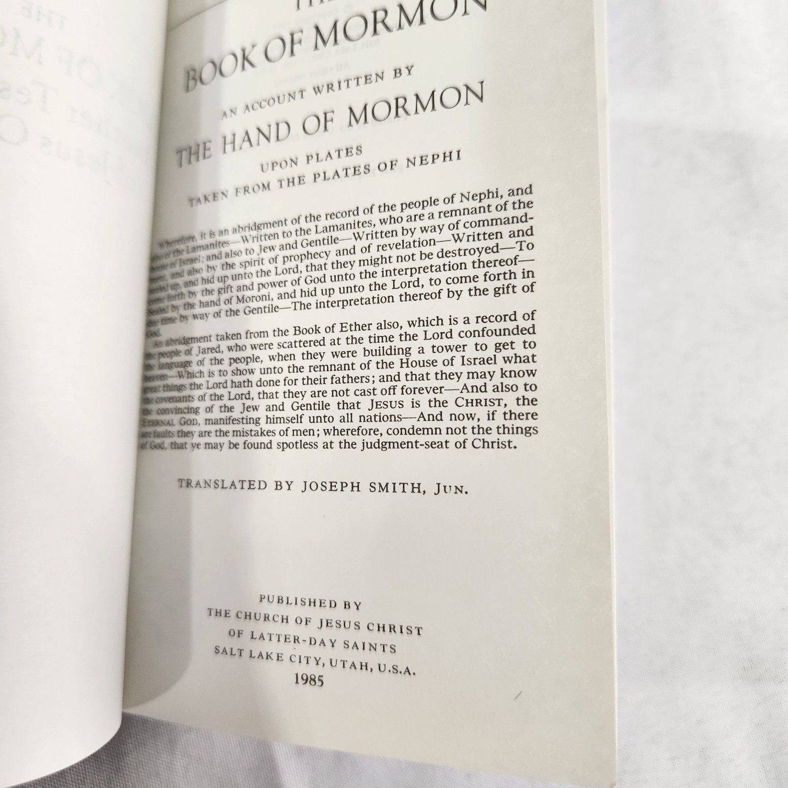 Pocket Scripture Set Tiny Holy Bible Book of Mormon LDS Triple Combo Blue Box