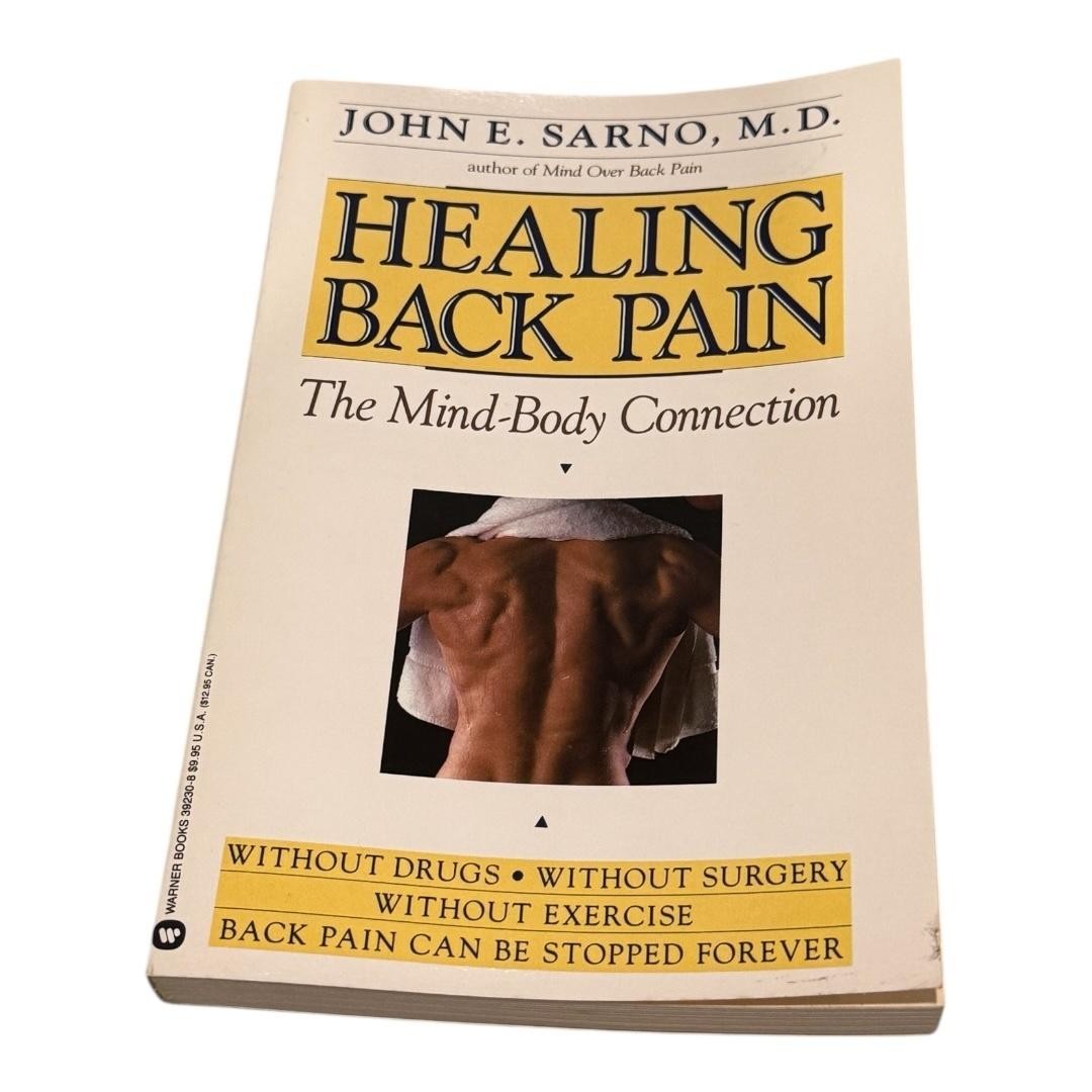 Healing Back Pain John E. Sarno M.D. Mind-Body Connection Paperback Book Health