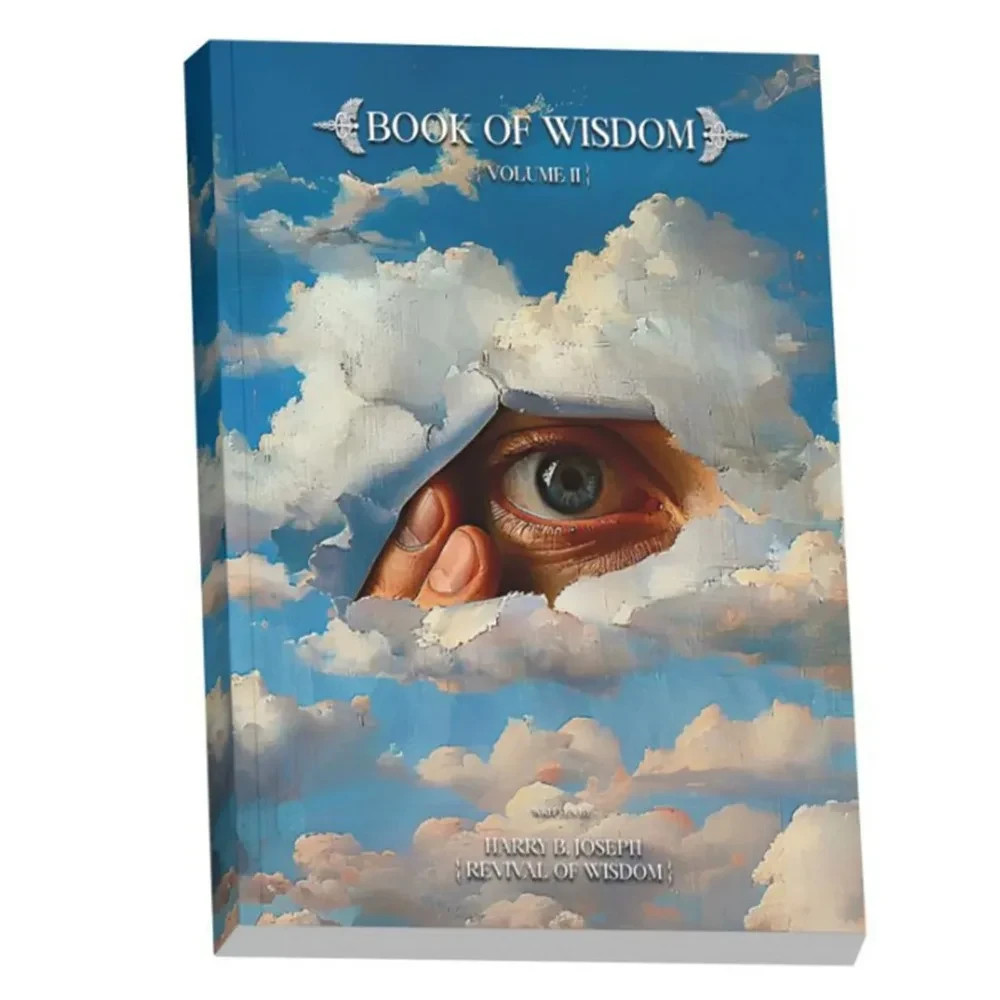 Book of Wisdom Volumes 1 & 2 by Harry B. Joseph 2-Book Spiritual Set USA Stock