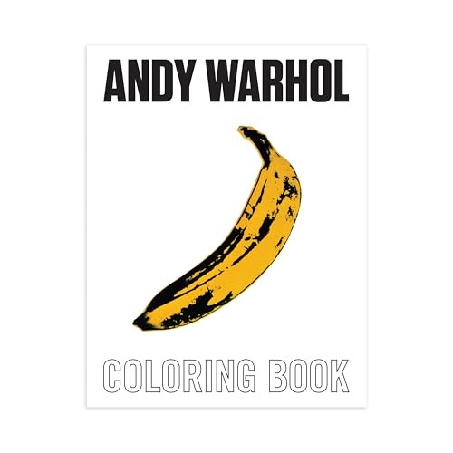 Andy Warhol Coloring Book – VERY GOOD