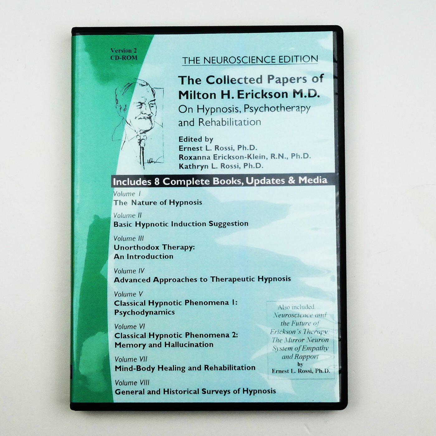 THE COLLECTED PAPERS OF MILTON H. ERICKSON CD-ROM Hypnosis Complete Works NLP