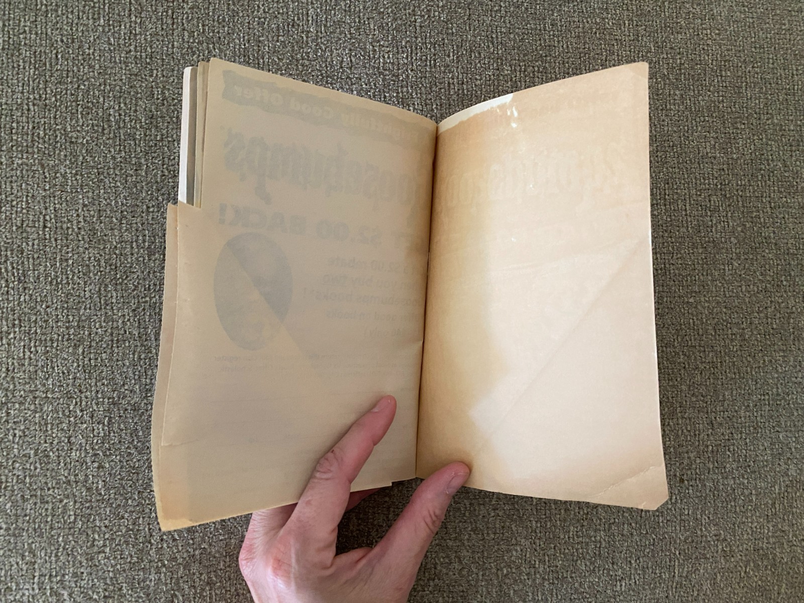 *Print Error* Thin Edition 1st print Goosebumps #56 The Curse of Camp Cold Lake