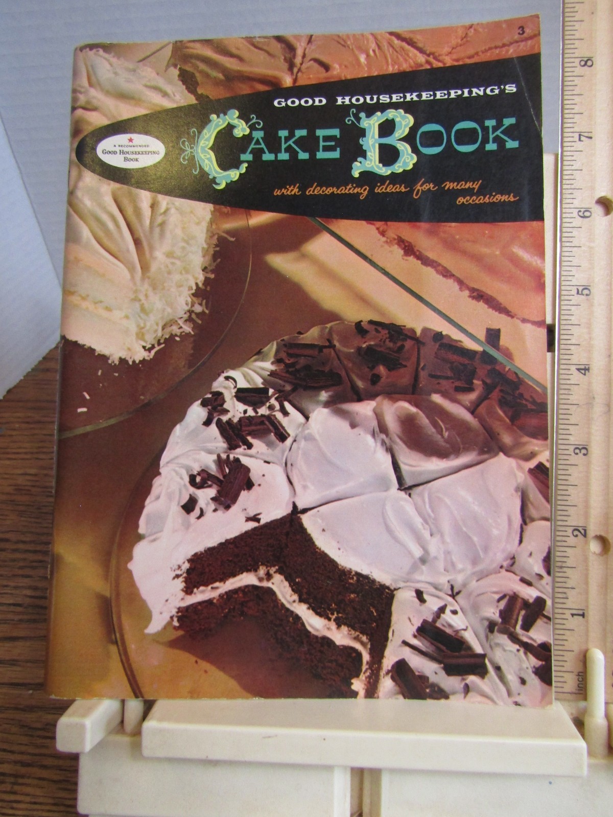 Good Housekeeping’s Cake Book 1958 many occasions VG 68 pages cupcakes frostings