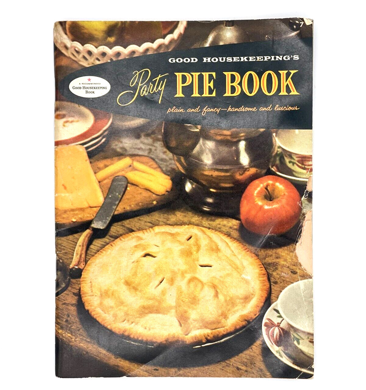 Good Housekeeping Party Pie Cookbook Vintage 1958-68 pages Luscious Fancy