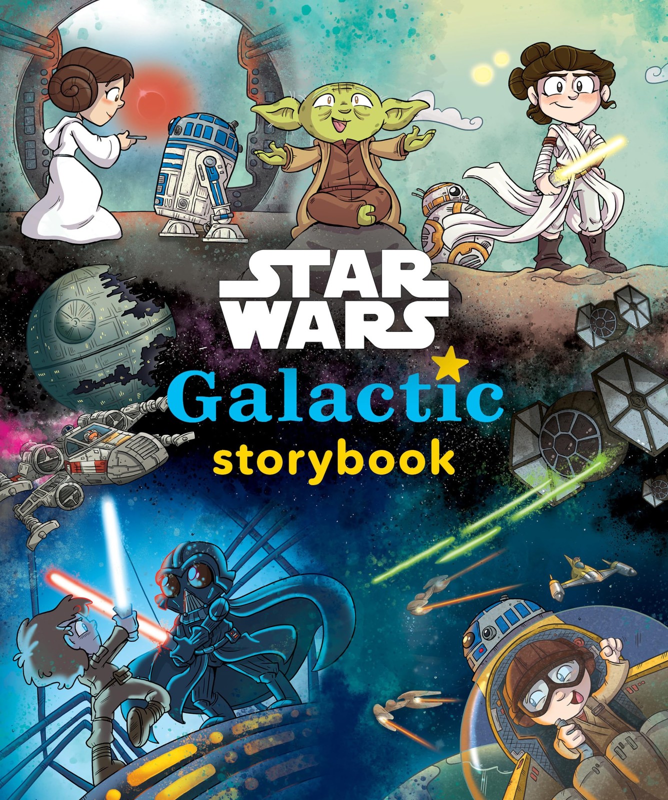 Star Wars: Galactic Storybook – Lucasfilm Press – Good – See condition notes
