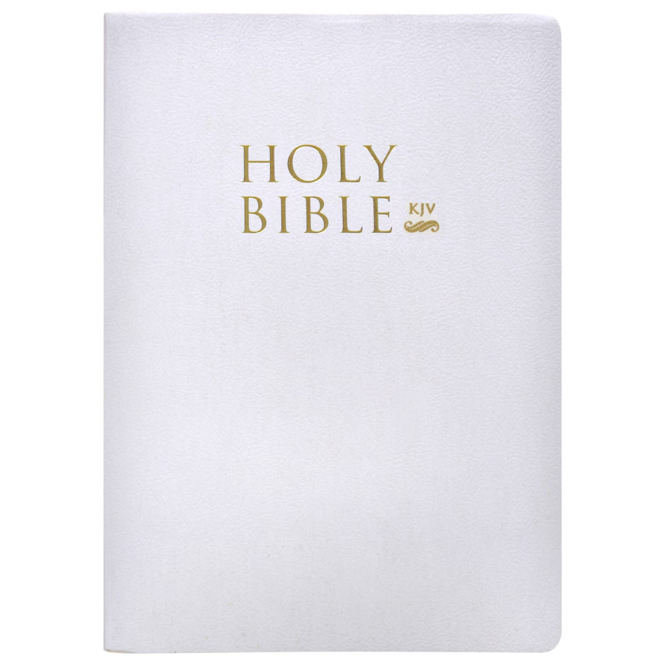 White King James Holy Bibles 5.25×7.5 in. Old & New Testaments Ribbon Bookmark