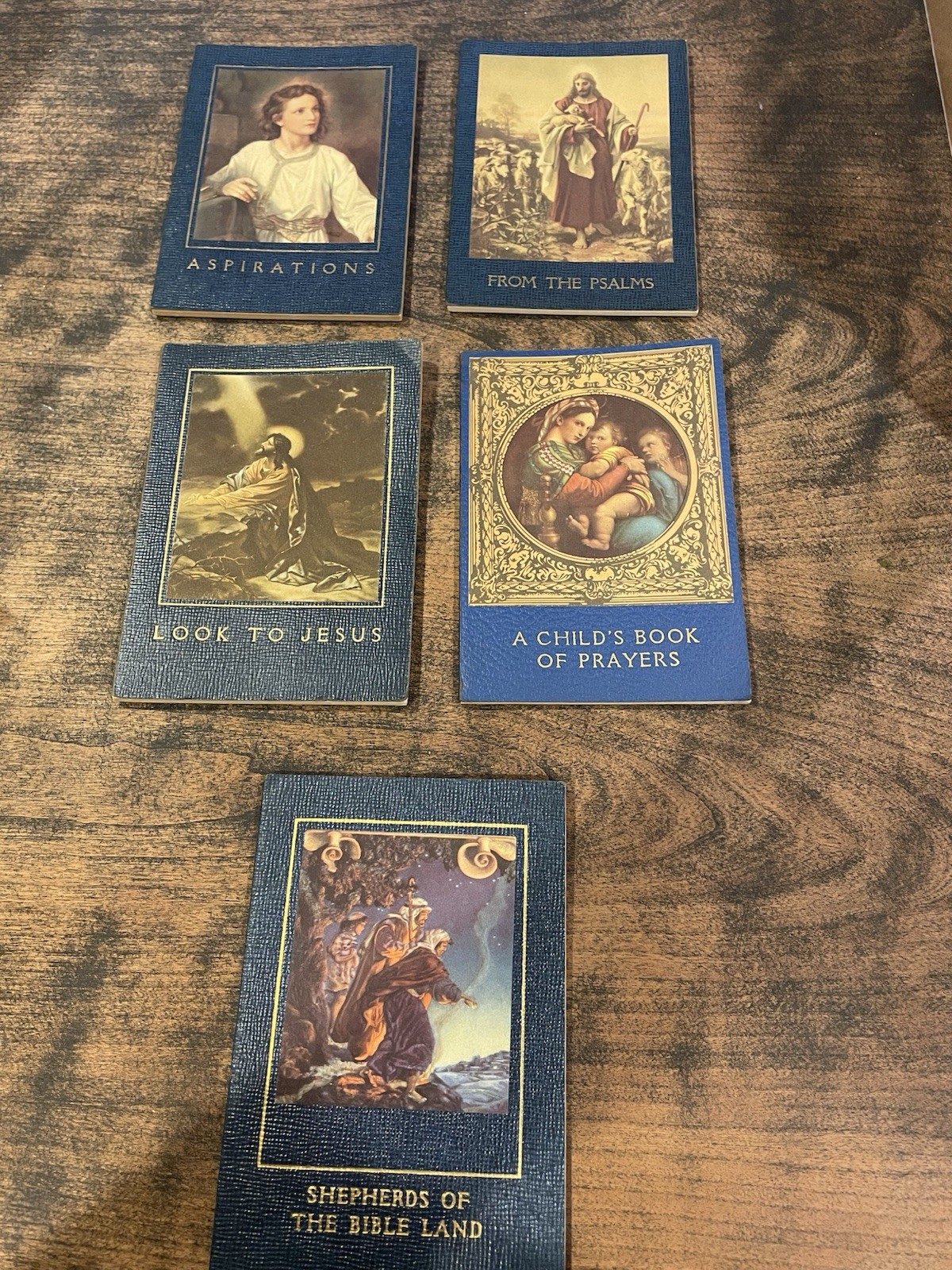 Lot of 5 Religious Books 1940s Christian Books Good Condition