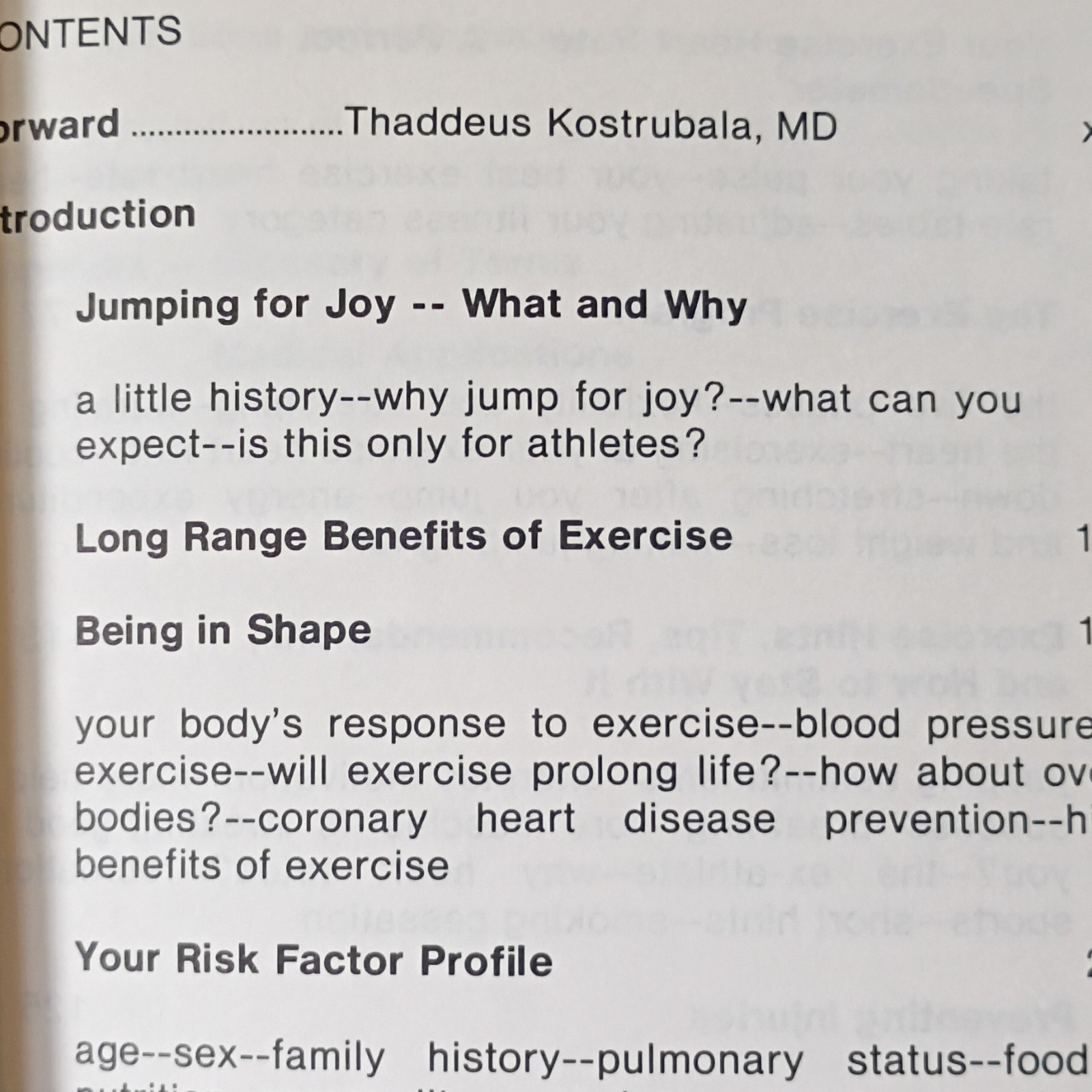 Jump for Joy James R. White UCSD Press 1981 HC Illustrated Exercise Fitness