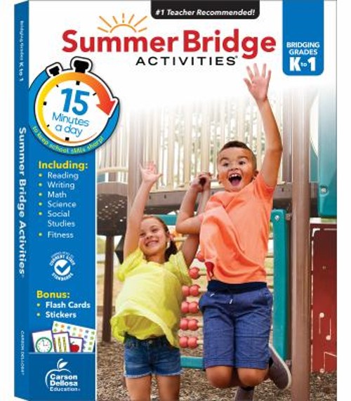 Summer Bridge Activities®, Grades K to 1 Paperback Summer Bridge