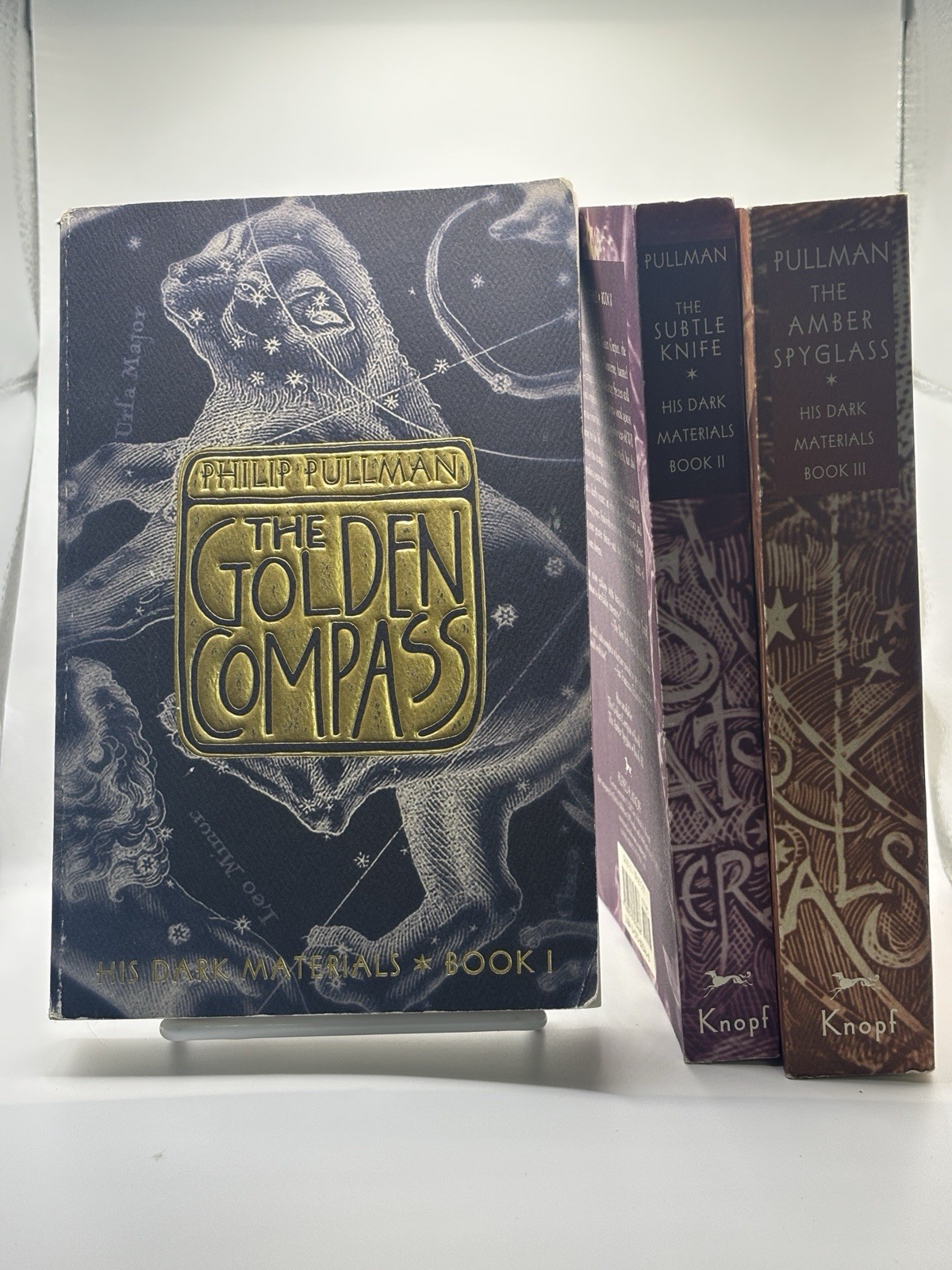 His Dark Materials 2002 Phillip Pullman, First Knopf Trade Paperback Editions