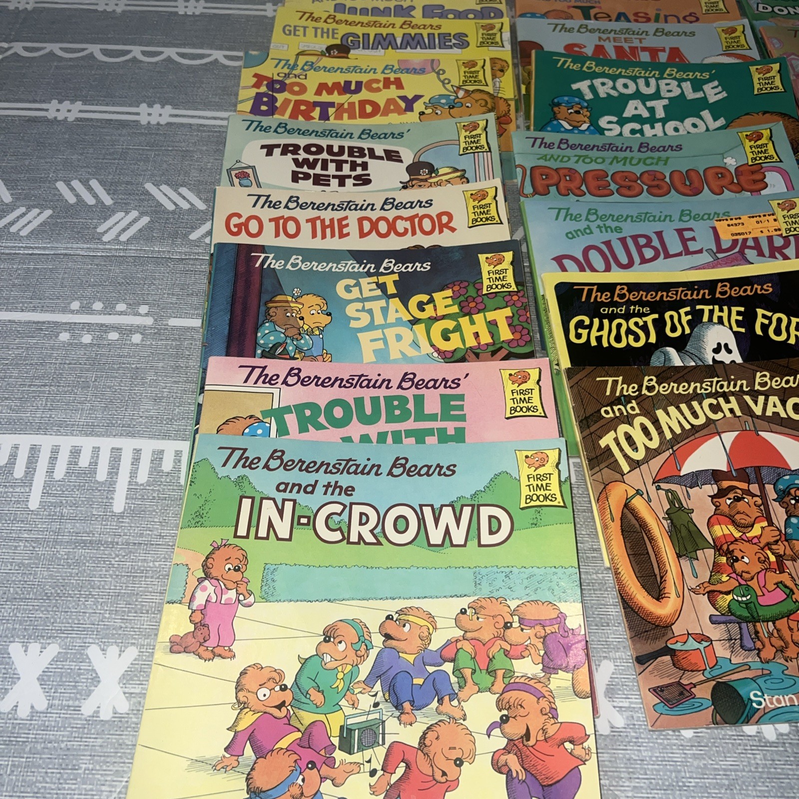 Huge Vintage Lot of 23 Berenstain Bears Books Picture Book Homeschool Morals