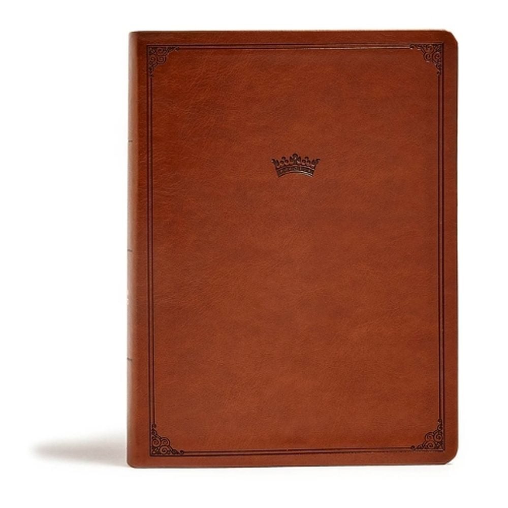 CSB Tony Evans Study Bible, British Tan LeatherTouch by Tony Evans (English) Lea