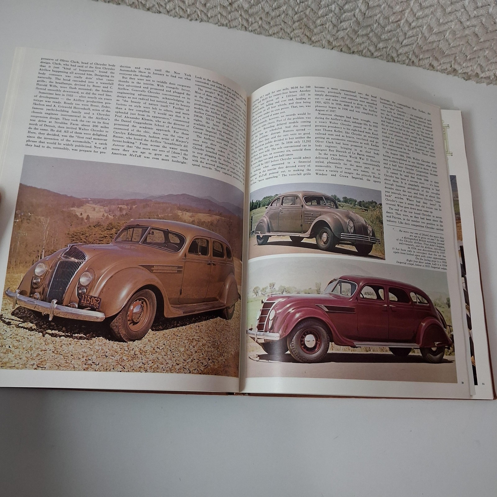 Vintage 1971 Automobile Quarterly’s World Of Cars HC Illustrated Auto History
