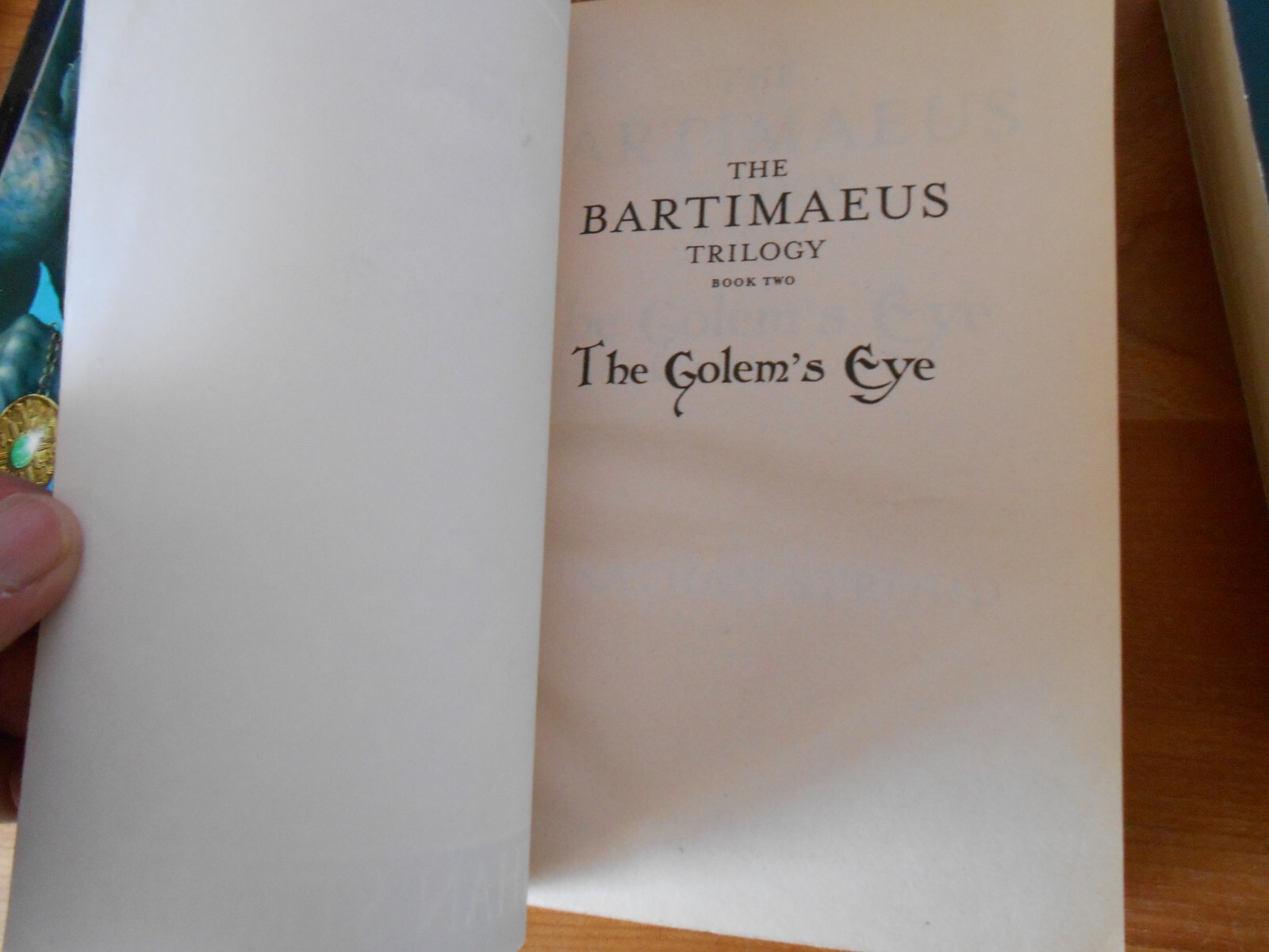 Jonathan Stroud BARTIMAEUS Trilogy 3 Volume Set – PB GC