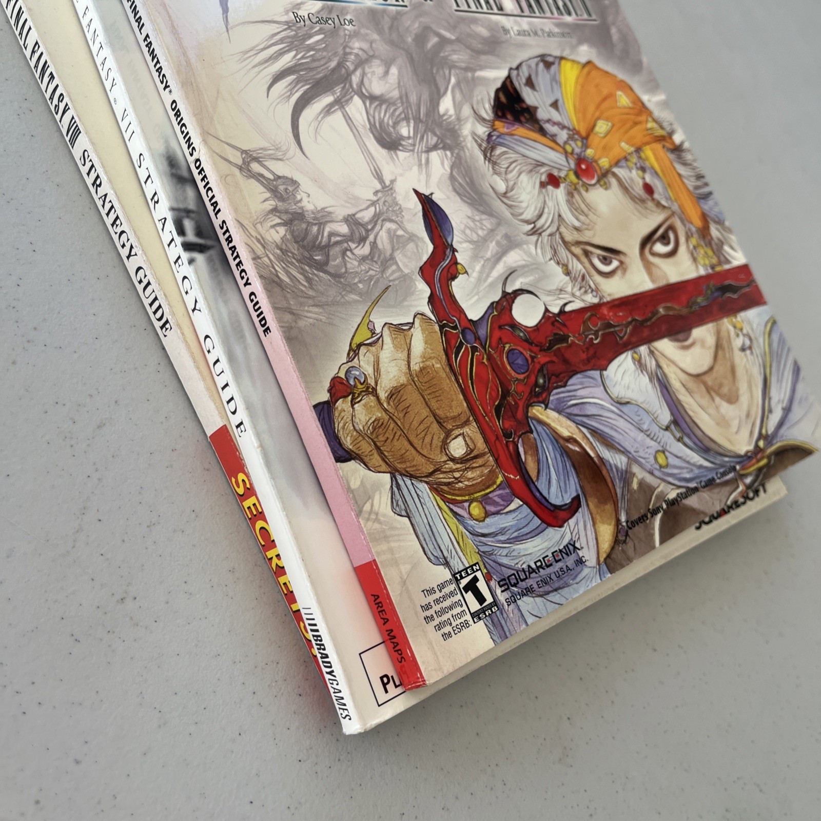 Final Fantasy/II, VII, VIII, Guide Lot Incredible PlayStation PS