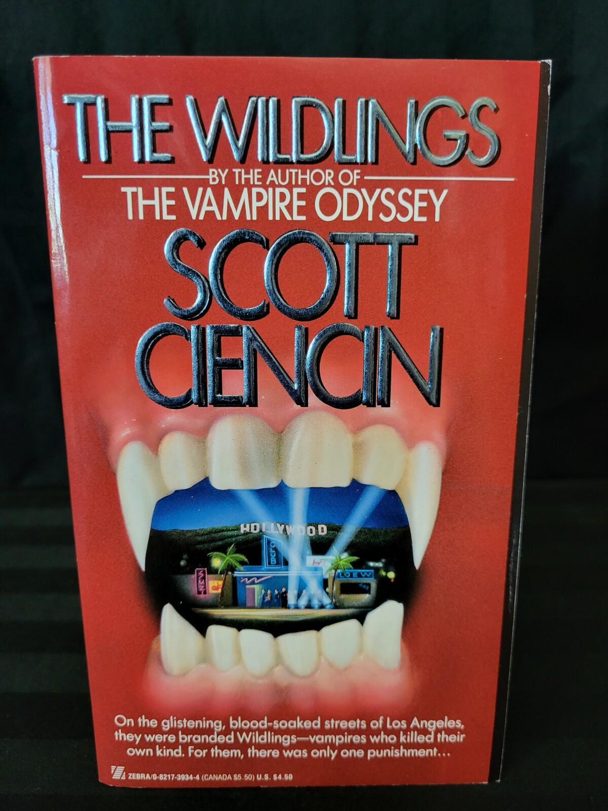 The Wildlings Scott Ciencin 1992 First Edition Vampire Novel