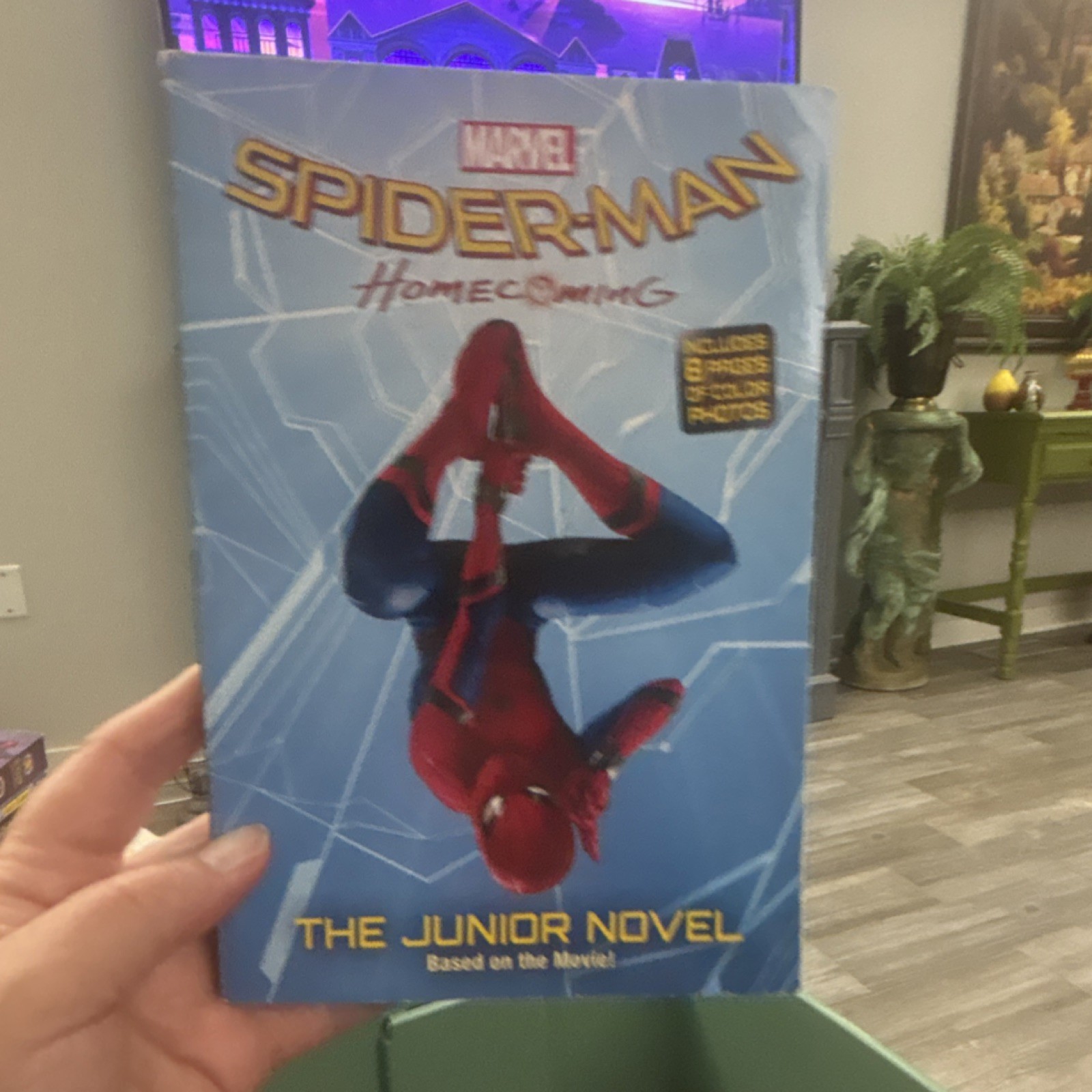 Spider-Man: Homecoming The Junior Novel Paperback Ages 9-12 Film/TV Adaptation